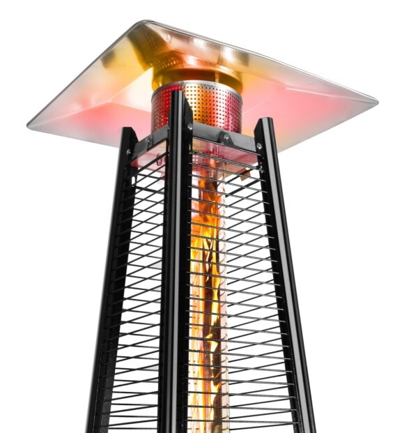 Demon Zonnebrand Toeval Lounge flame heater piramide – De Decorkliniek
