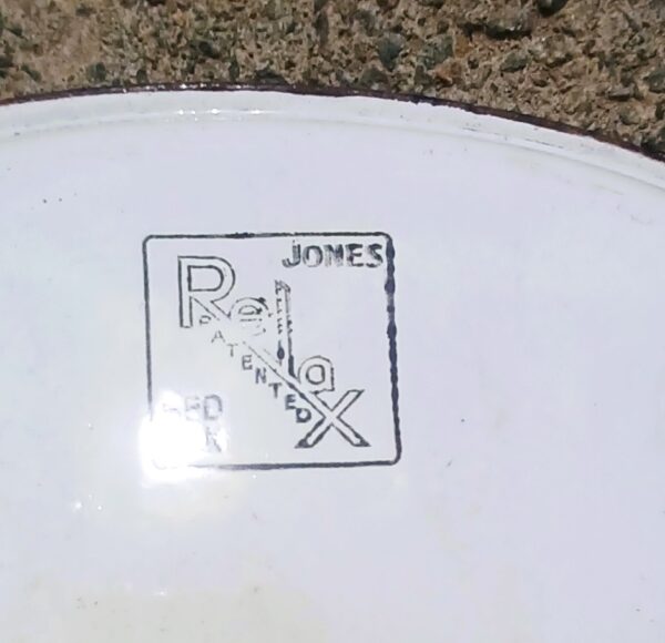 Vintage bedpan 01 - Afbeelding 3