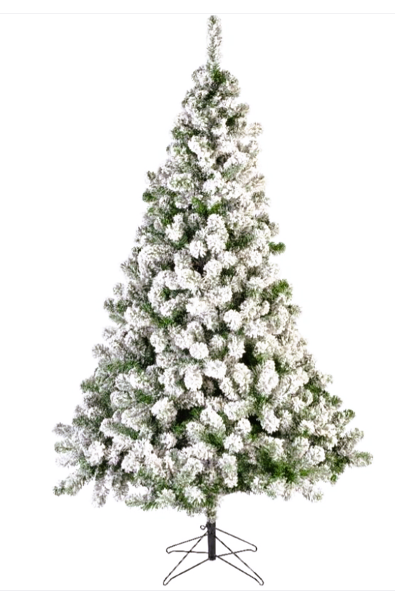 George Hanbury Bloeien Meyella Kerstboom (namaak) besneeuwd 01 180 – De Decorkliniek