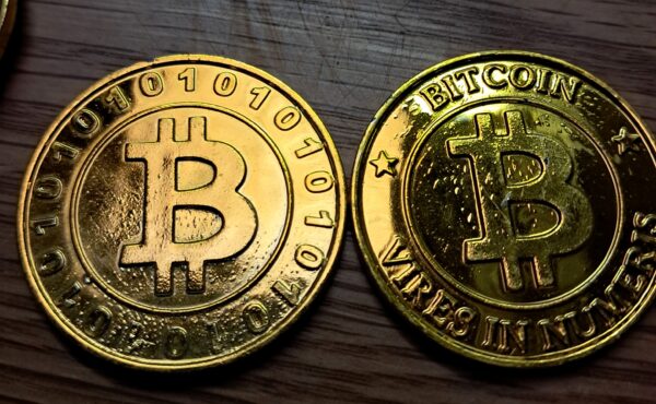 namaak gouden Bitcoins